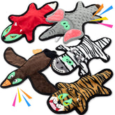 LECHONG geese no-stuffing dog toy for safe, engaging play.