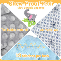 LECHONG No Stuffing Elephant toy – sturdy, lifelike chew to entertain dogs of all sizes.