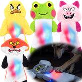 LECHONG No Stuffing dog toys pack with five animals for engaging play and gentle teething