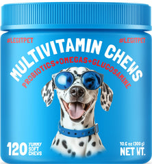 LEGITPET dog vitamins multivitamin chews support overall health and energy.