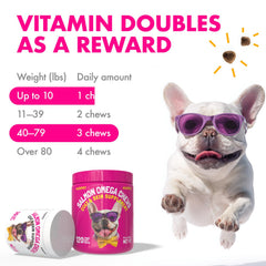 LEGITPET hip and joint support chews ideal for daily activity