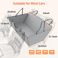 LEHNI extender with storage pockets keeping toys and snacks handy