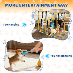 Lehorra anti-slip base keeps the gym steady during play