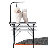 LEIBOU 36-inch grooming table with arm and noose for steady sessions