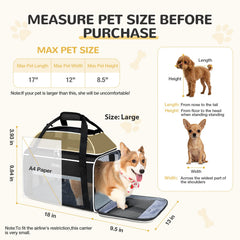Lekereise carrier features breathable mesh on three sides for airflow and visibility.