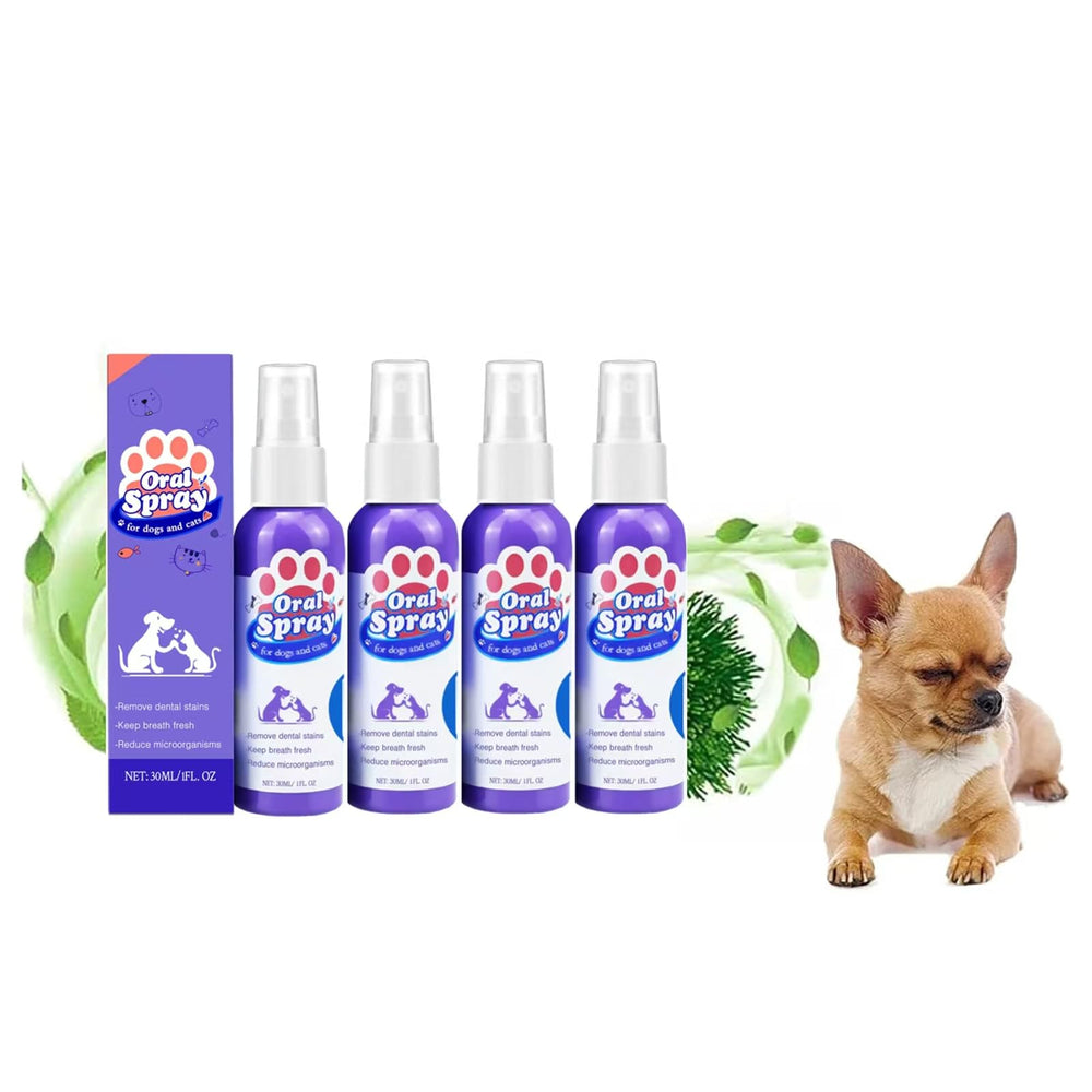 LeMall Petry oral spray bottle for dogs and cats, promotes fresh breath