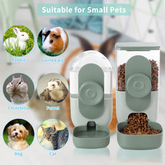 Lemtrflo automatic gravity system delivers steady food flow to small pets.