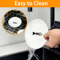 Lendex bowls with non-porous glaze resist odors and stains.