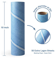 Leo ultra-wide 10-inch lint roller covers more area for faster cleaning