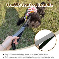 LEOSASA 360-degree swivel clip keeps leashes untangled during side-to-side movement