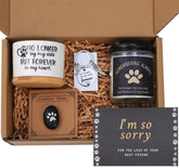LESEN dog memorial gift box with comforting keepsakes for pet loss support.