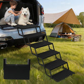 Lesguyor high-traction steps for stable vehicle entry