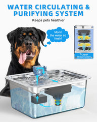 Lesotc seven-layer filtration delivers purer drinking water