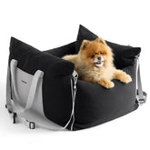 LE SURE Lesure front view car seat showing secure attachment for safer road trips