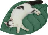 Letalong leaf bed pad with cotton surface offers soft comfort and warmth.
