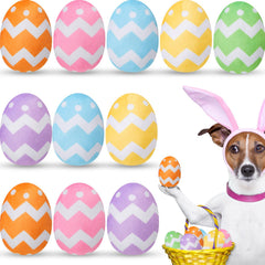 Leyndo pastel Easter dog egg toy in pink, ideal for interactive play