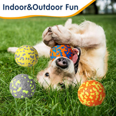 Leyndo etpu dog ball durable and chew-resistant for tough chewers.