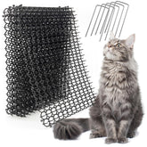 Ley's cat deterrent mat 16x13in helps protect furniture and surfaces from cats.