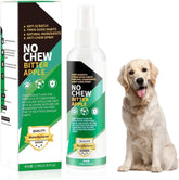 LFJUNW Bitter Apple Spray bottle deterring dogs from chewing.