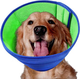 LH NTGR soft dog cone blue small size protects wounds gently