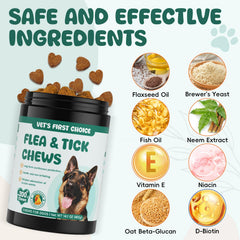 LHQR chicken-flavored dog treats image showing easy daily dosing.