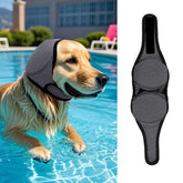 LIANZIMAU dog ear cover for swimming keeps ears dry and protected.