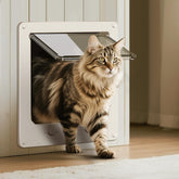 LIBBEPET thin cat door frame for easy mounting on slim panels