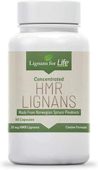 Lignans For Life HMR Lignans bottle with 90 capsules for medium dogs