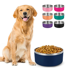 LIHONG durable stainless steel dog bowl for daily meals.