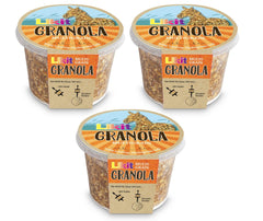 Likit Granola 3-pack horse treats for long-lasting engagement.