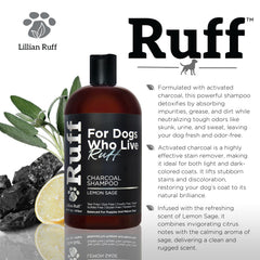 Lillian Ruff shampoo lather close-up highlights rich foam for thorough cleansing
