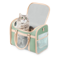 Lilliella airline-approved carrier backpack shown for cats and small dogs during travel