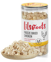 LILSNOOTS freeze-dried chicken treats bag for convenient training rewards.
