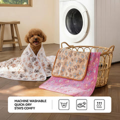 LINENLUX pet blanket ideal for home, car or travel protection.