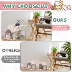 Lineshading five-layer cardboard construction emphasizes durability and scratch resistance.