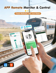 Linvivon dog water fountain app control enables remote monitoring