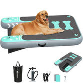 Linvivon inflatable dog boat ramp with 61in surface for easy water access