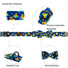 Lionheart Glory bowtie-collar adds a cute accent for daily walks