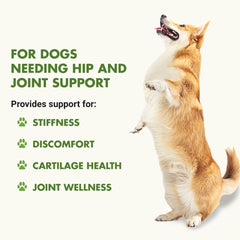 Liquid-Vet K9 Hip & Joint Advanced Formula highlights joint support ingredients.