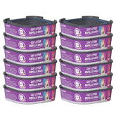 Lisyee cat litter refill cartridges standard compatibility for cleaner waste containment