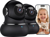 Litokam 2K indoor camera with 360 pan tilt for full home coverage.