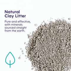 Litter Genie Light unscented litter low-dust formula reduces mess.