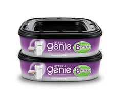 Litter Genie Refill 2-pack for economical, long-lasting litter waste management