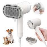 LIVEKEY dog brush for shedding with stainless steel bristles removes loose fur.