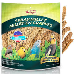 Living World Spray Millet bulk pack for multi-bird households