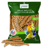 Living World Spray Millet vacuum-pack packaging preserves lasting freshness for birds.