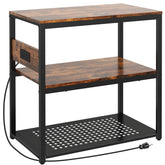 Livofloral 3-tier stand with power outlets for organized aquarium setups.