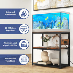Livofloral stand dimensions 29.5 x 15.8 x 30.1 inches for compact spaces.