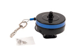 Lixit bracket mount retractable leash on deck for secure outdoor tethering