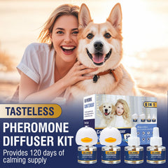 LKBHGF 6-in-1 kit setup supports varied anxiety relief for dogs.